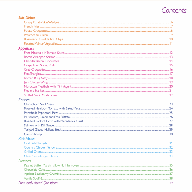 AirFrier Recipe Book - Image 2